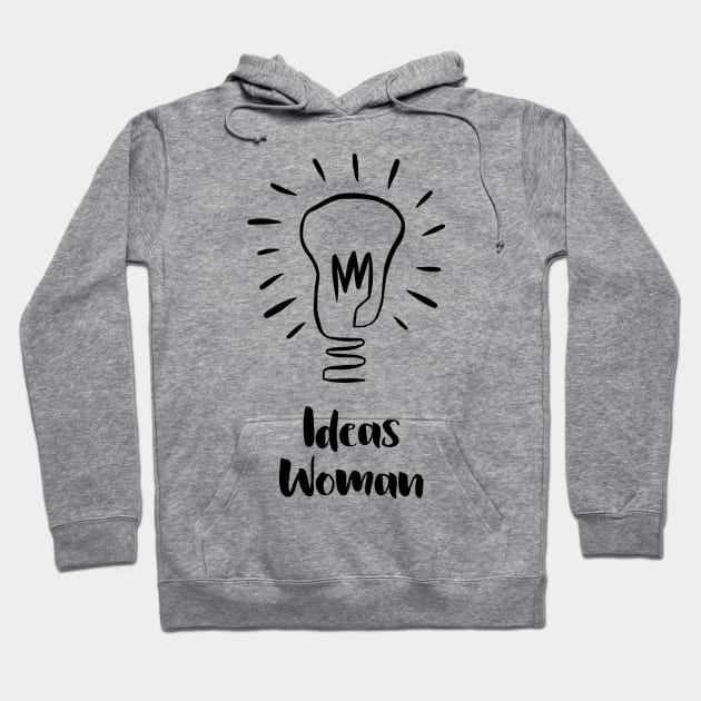 Ideas Woman Hoodie by sallycummingsdesigns